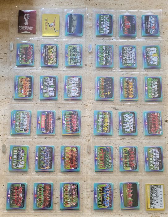 Coleção completa Panini Fifa world cup 2022 Qatar - 2 versões