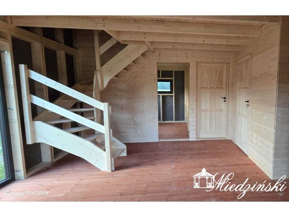 Dom letniskowy,drewniany,ogrodowy,domek Krokus 6x11m, domy do 70m2