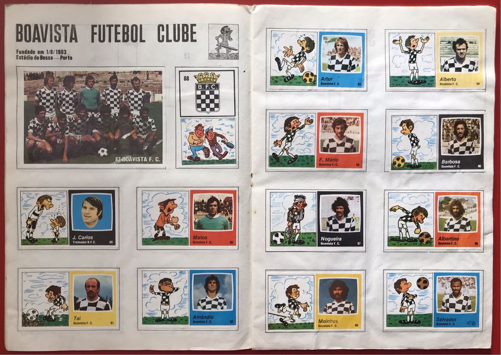 Humor & Futebol cromos completa