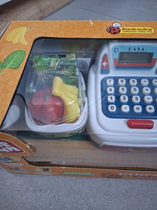 Kasa zakupowa biedronka zabawka