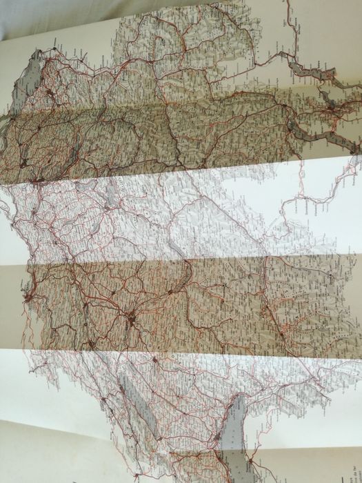 Mapa Swissair 1969/ TAP - Cartões de Embarque/ TIPS 1997