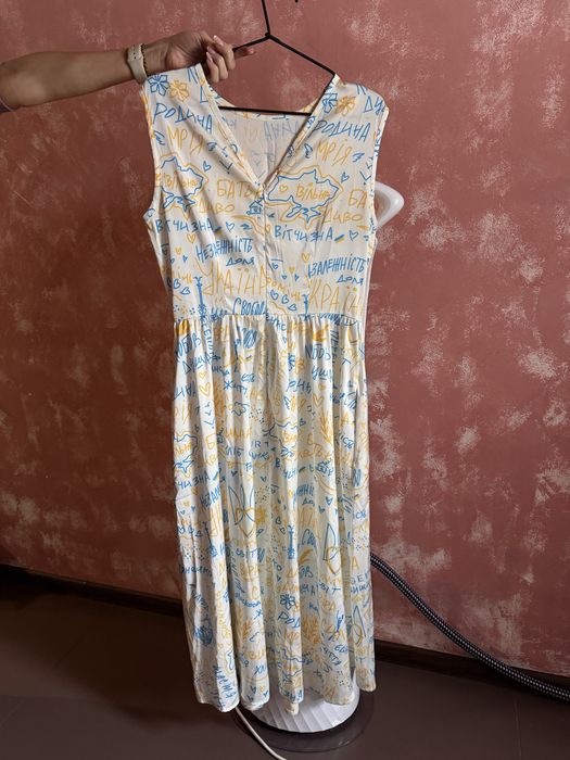 Сукня Gepur Літня сукня Українська сукня Сукня з надписами Патріотична