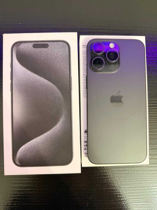 iPhone 15 max pro - jak nowy, bateria 87%