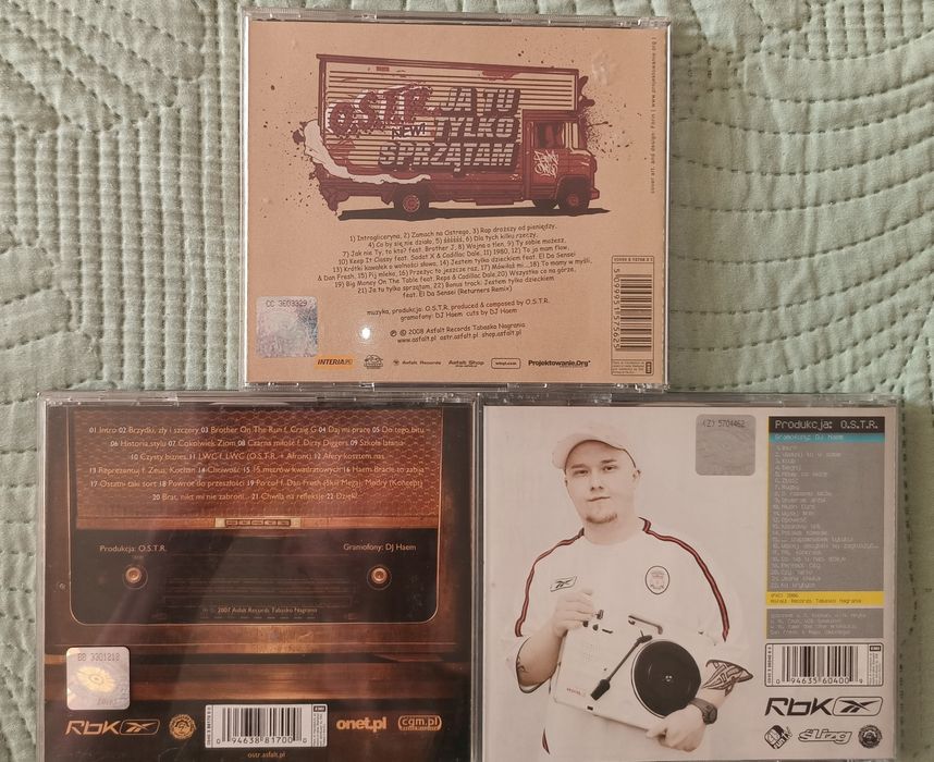 3 płyty CD O.S.T.R