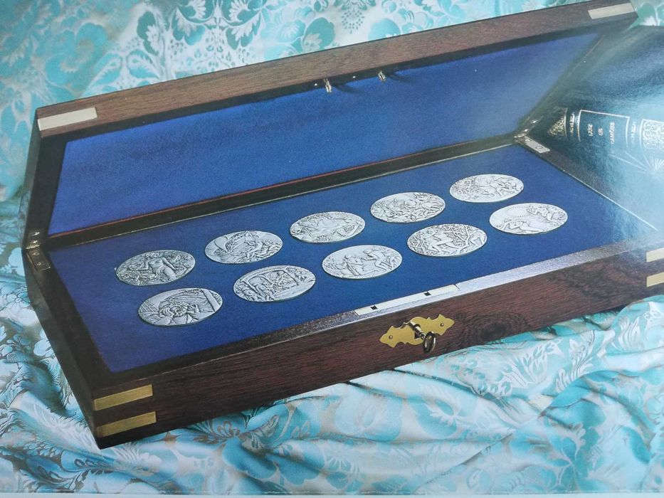 Medalhas em prata "os Lusíadas"