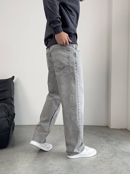 Джинси чоловічі, джинсы мужские широкие свободные relaxed jeans M