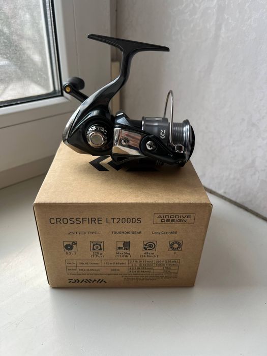 Катушка Daiwa crossfire 26^ 2000s/2500 оригінал