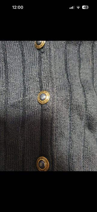 Rozpinany kardigan granatowy