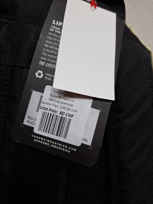 Plecak na laptopa/mackbooka Ruckas backpack unisex 14l