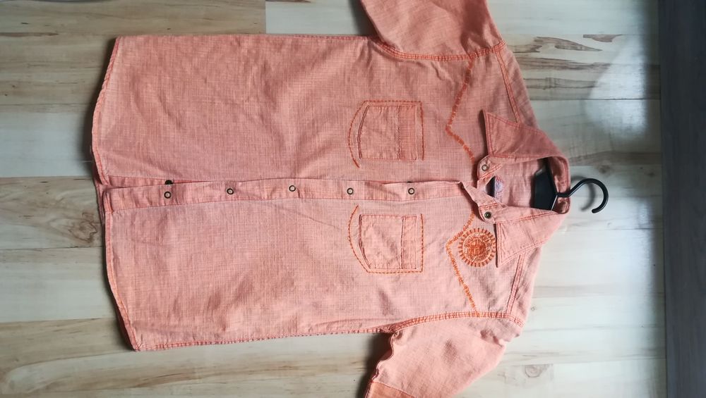 Koszula pomarańczowa roz około 146