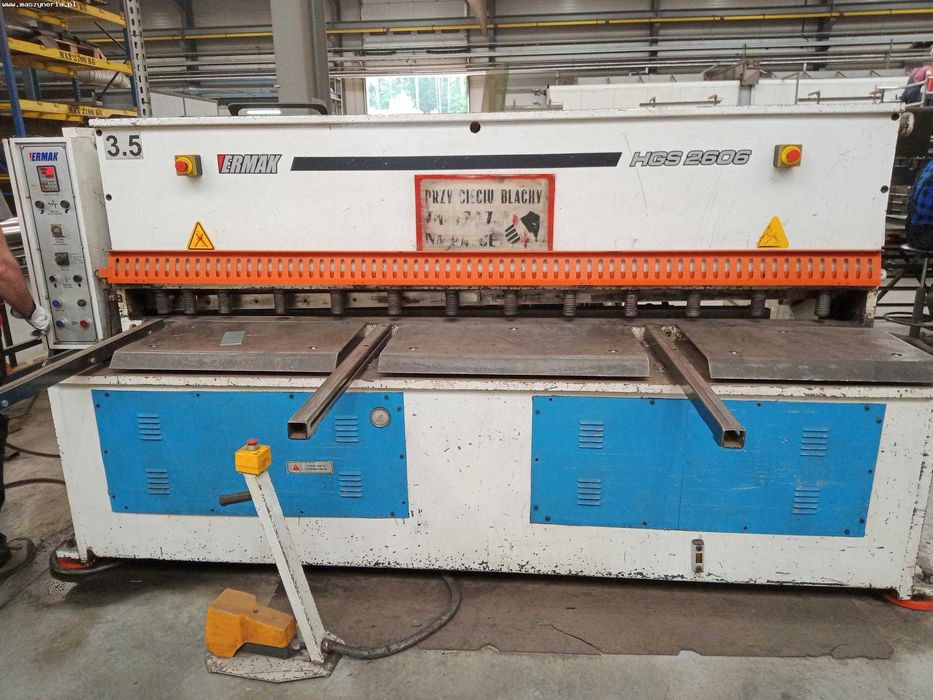 Gilotyna ERMAK HGS 2600 X 6