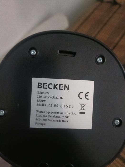 Ferro a vapor Becken