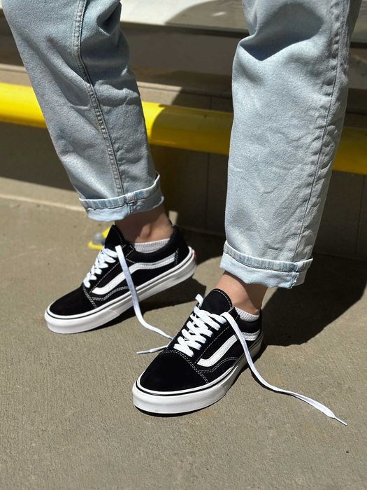 ТОП! Базові кеди ВАНСИ! 36-45 р. Vans old skool Black and white. Вансы