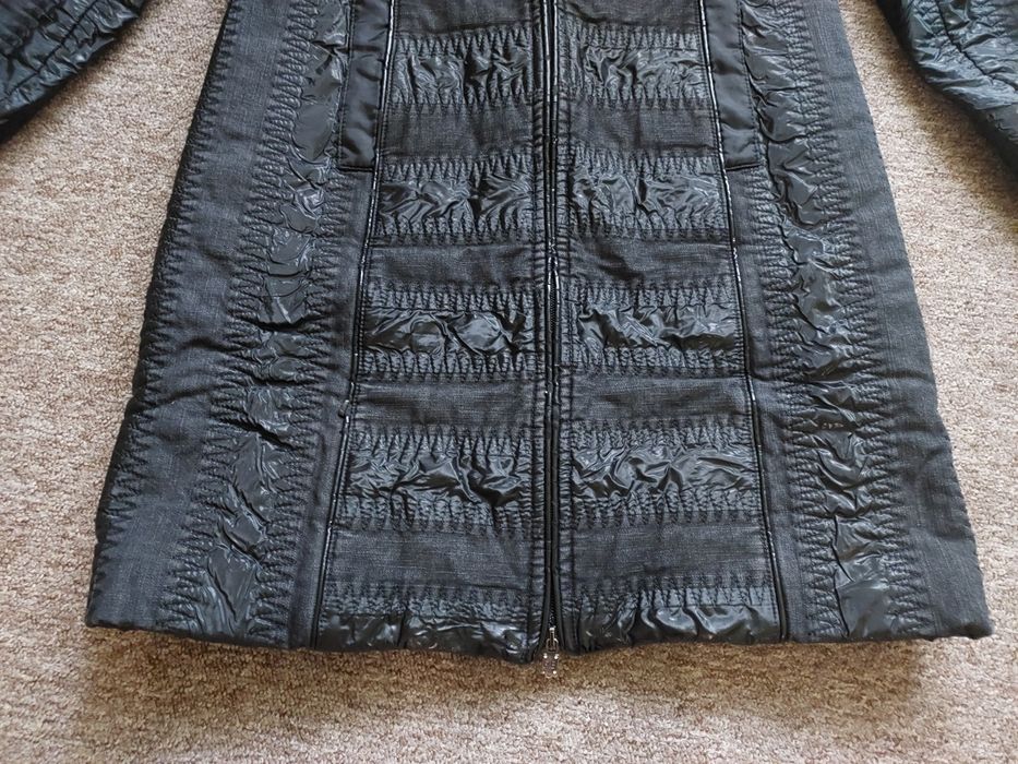 Неймовірна брендова куртка, пуховик Roccobarocco з натуральною норкою!