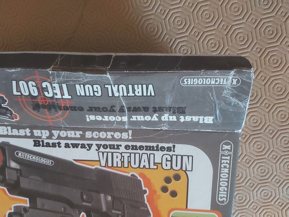 Pistola PS2 ou PS1 Virtual Gun Tec 907