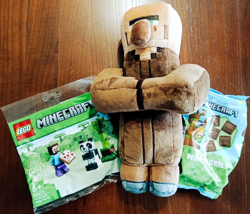 Zestaw Minecraft prezent willager wieśniak LEGO upominek święta