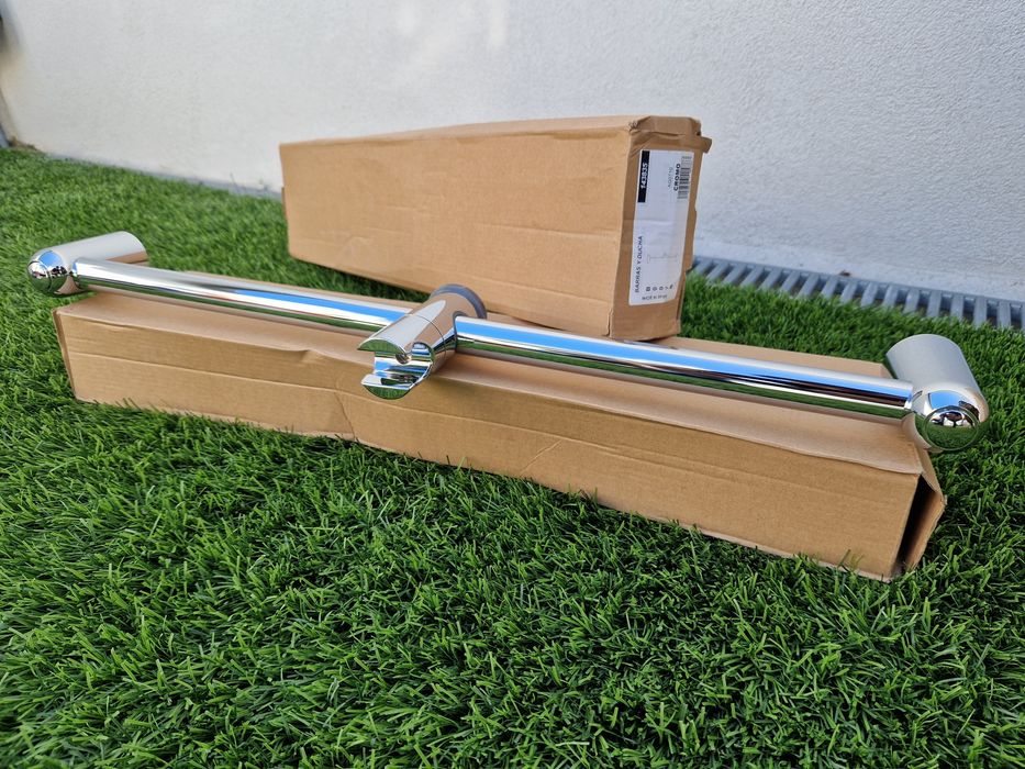 Barras suporte duche cromado