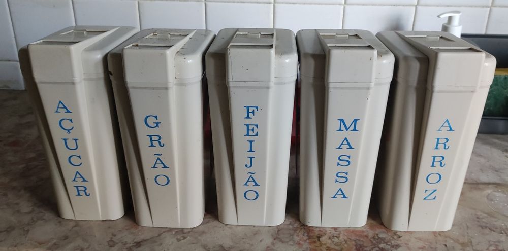 Recipientes/caixas vintage/retro