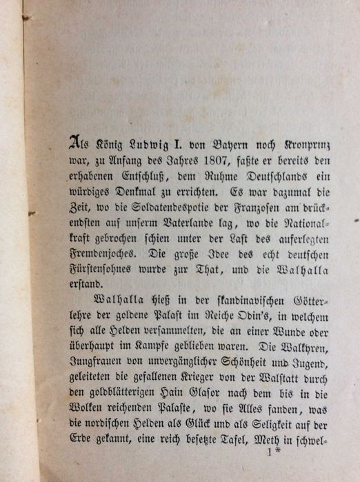 Kurzgefasste Geschichte und Beschreibung der Walhalla...1882