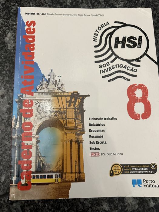 Livros escolares 8.º ano