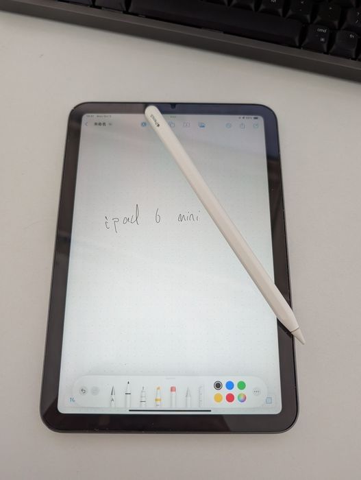 iPad mini 6 64G preto wifi + apple pencil 2