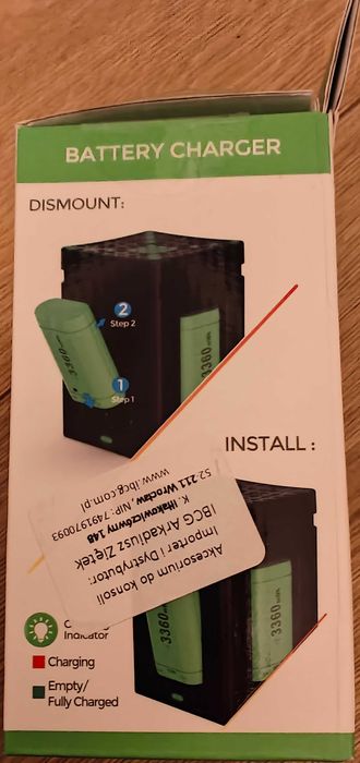 Stacja ładująca DOBE TYX-3610 czarna