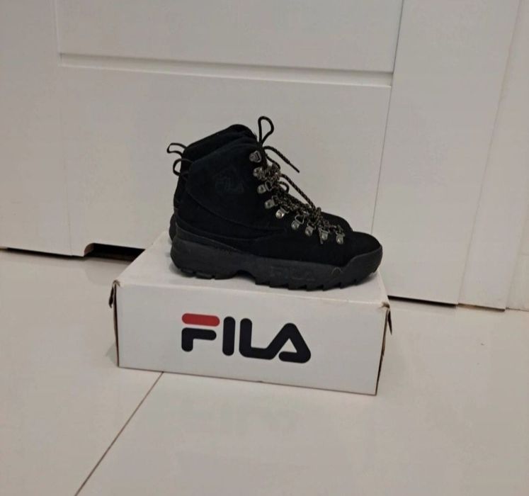 Trapery, buty zimowe damskie Fila