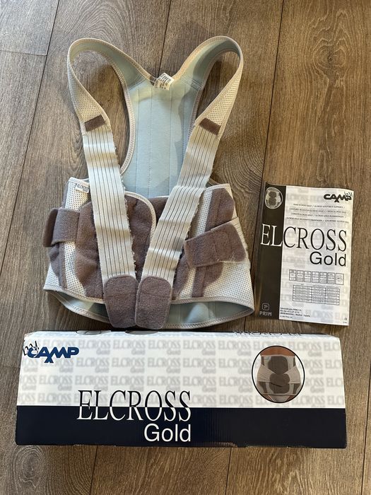 Gorset lędźwiowo-krzyżowo-piersiowy Elcross Gold 237