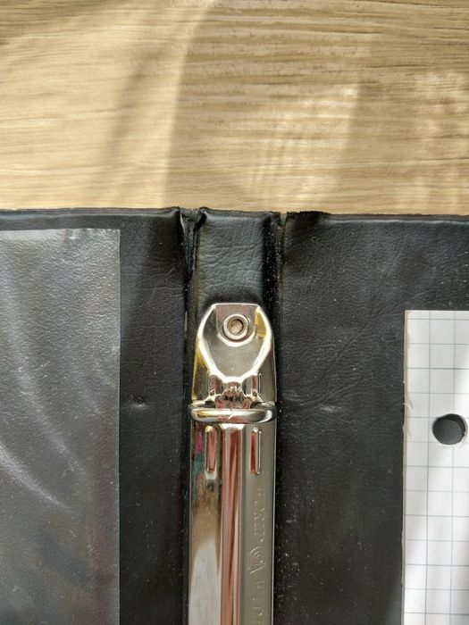 Skórzana teczka organizer A4