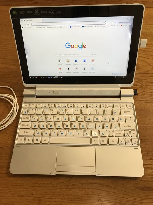 Планшет з клавіатурою Acer Iconia W 510