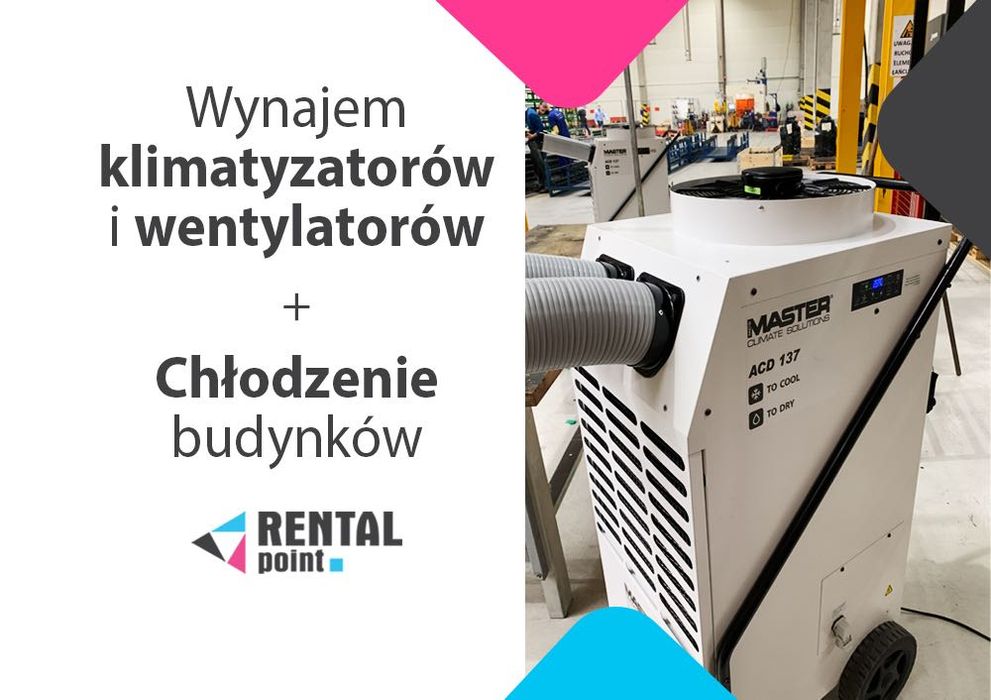 Wynajem KLIMATYZATORÓW i wentylatorów, KLIMATYZACJA na wesele, event