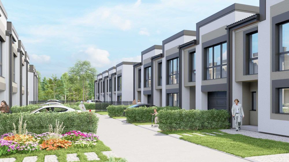 Продаж. Таунхаус 130 м2, і ділянка. Розтермінування 2 роки. Забудовник