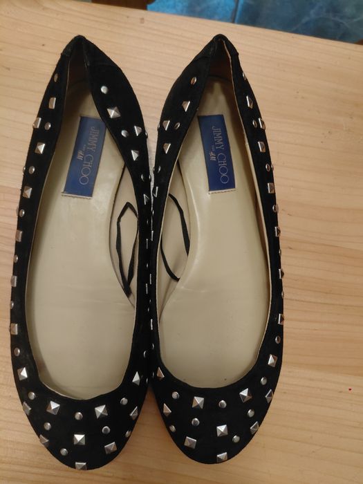 Шкіряні балетки Jimmy Choo× H&M р.40!
