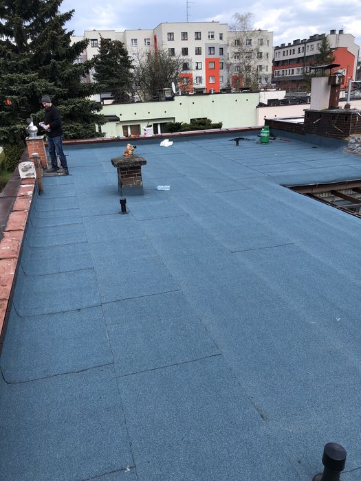 Dach dekarz Papy papa 5,2 mm obróbki blacha mozliwosc montazu !