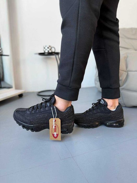 Кросівки Nike Air Max 95 x Levi's Black / кроси Найк Аір Макс 95 Левіс