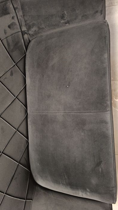 Sofa 2 osobowa welurowa