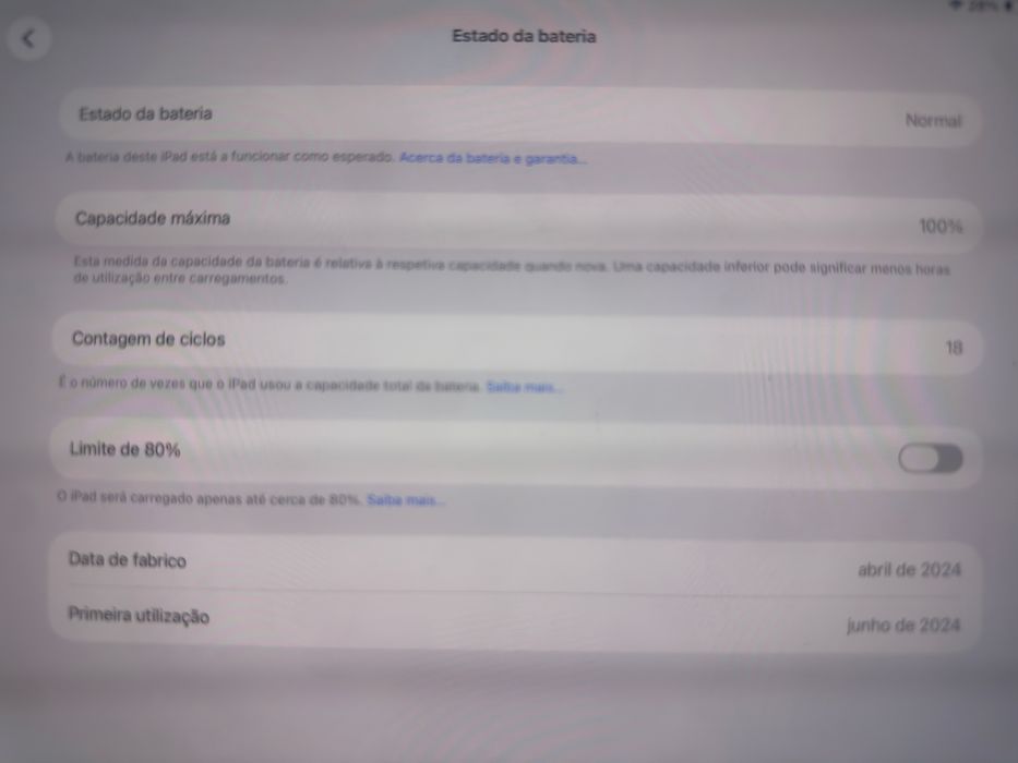 iPad Pro 13” M4 256 GB + Magic Keyboard — Impecável