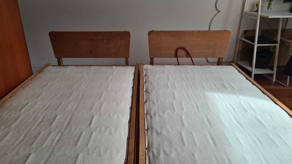 Pares de camas retráteis vintage (anos 60) – renovadas