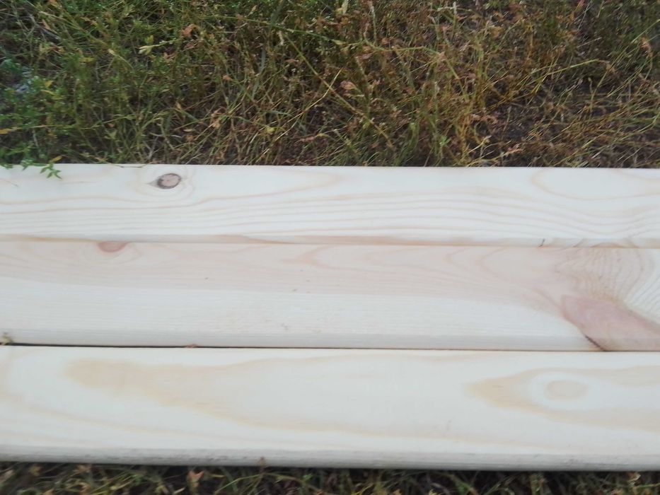 Lamela ścienna , naturalne drewno, gładka