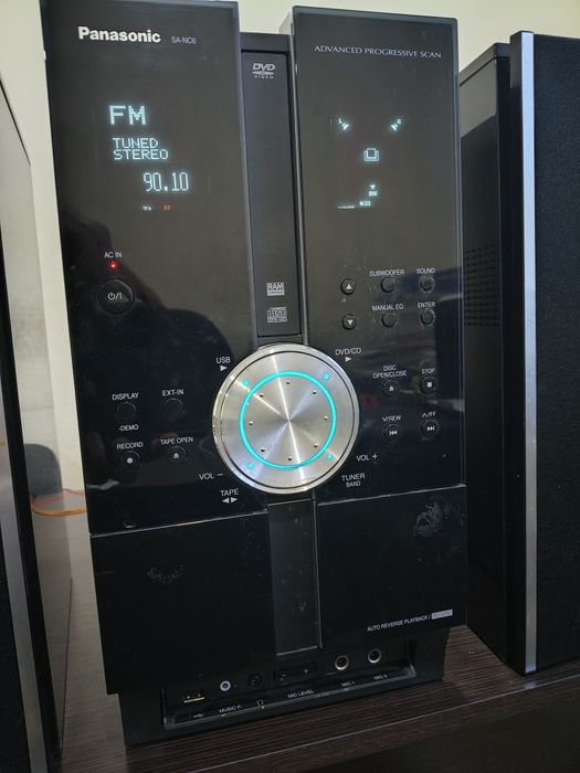 Музыкальный центр Panasonic SA-NC6 USB Bluetooth aux DVD полностью раб