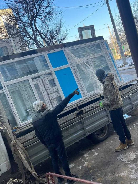 Окна по замерам. Окна под ключ. Выезд. Монтаж окон. Вікна під ключ