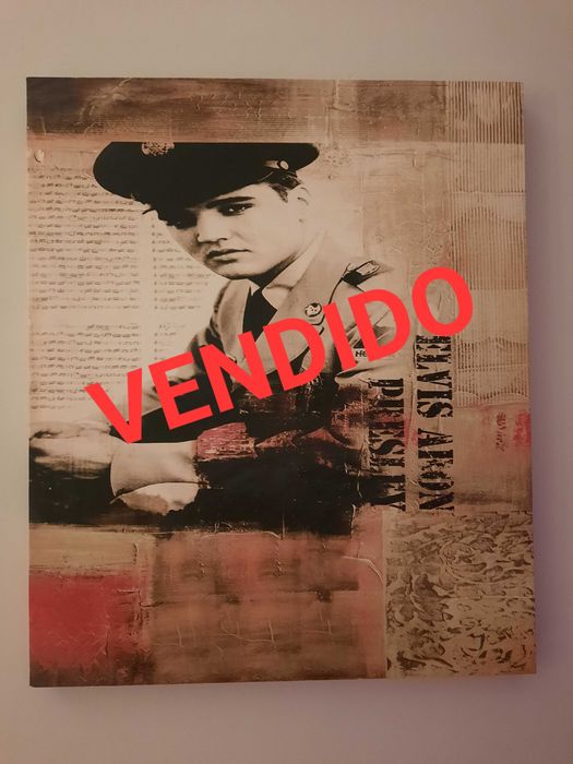 Quadros vintage, imagem anos 60