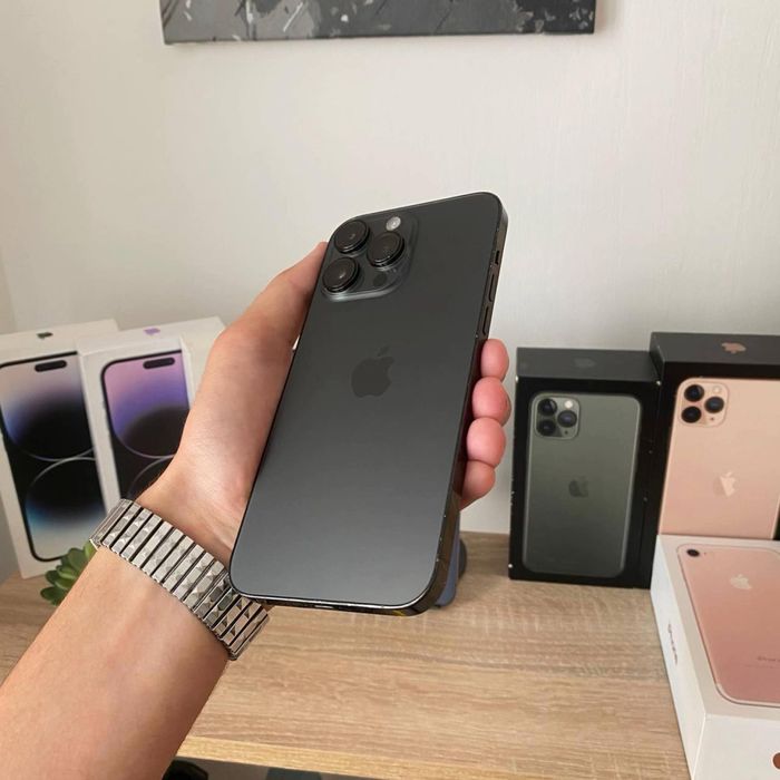 Apple iPhone 14 Pro Max Black Space 256GB - 100% АКБ (новий акумулятор)