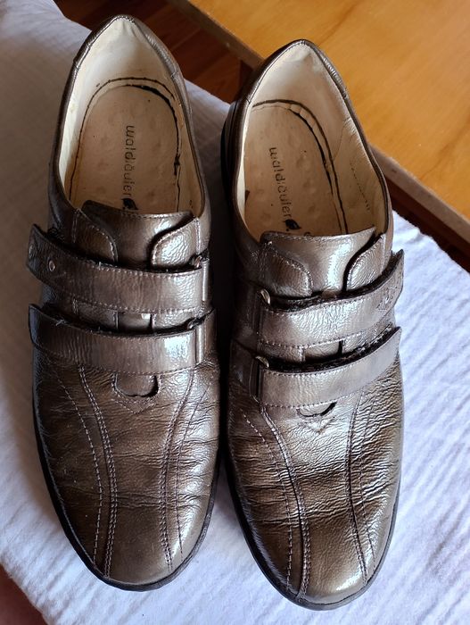 Buty skórzane damskie 42