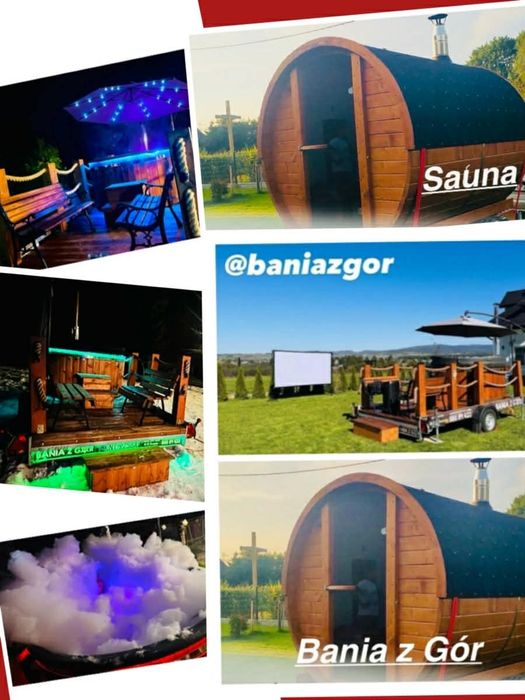 Mobilna Sayna , Bania , Balia , Jacuzzi wynajem
