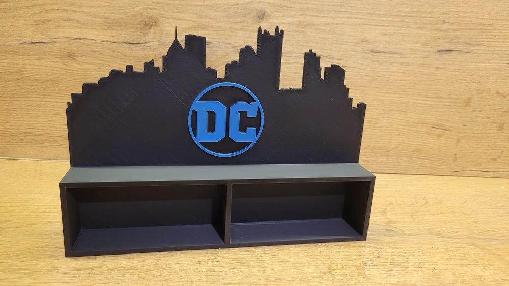 Półka/ekspozytor na figurki Playmobil DC – Kinder