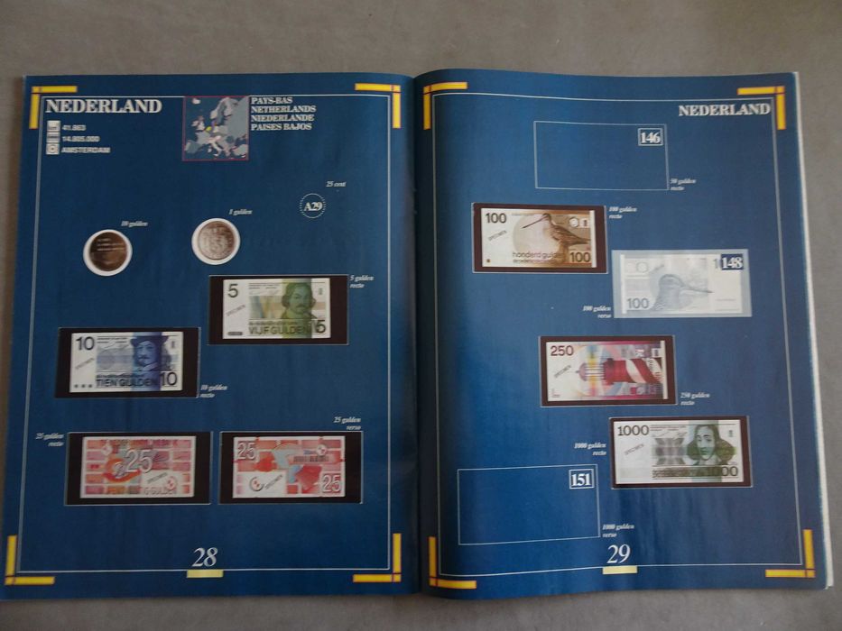 Caderneta de cromos incompleta Money (faltam 92 cromos)