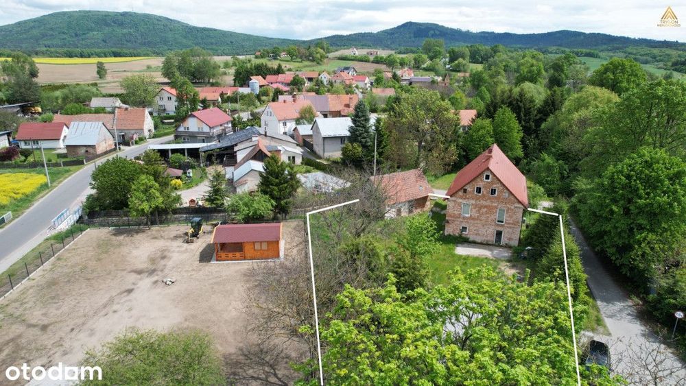 Dom wolnostojący z potencjałem, działka 1000m2