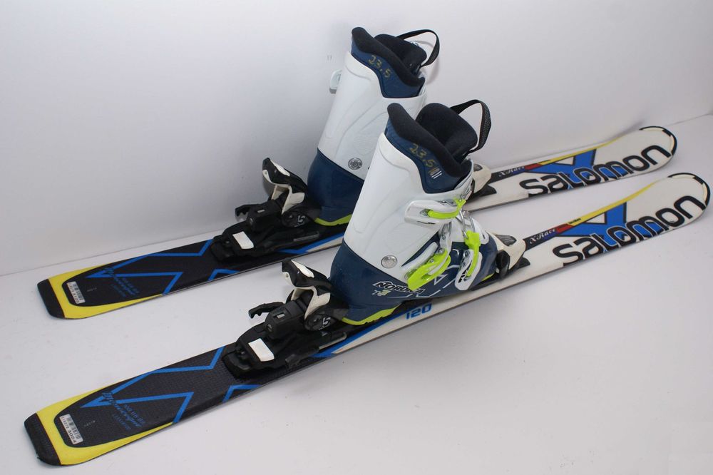 Komplet narty Salomon 120cm buty 23,5cm