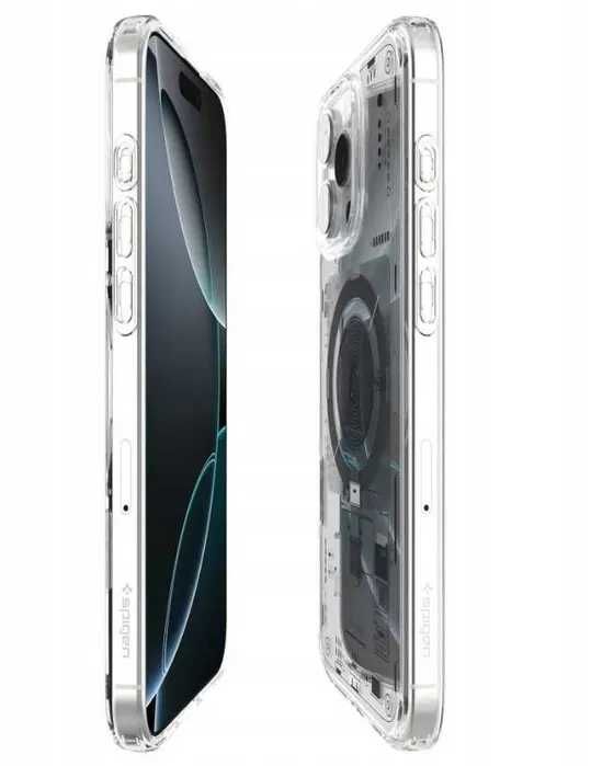 Etui do iPhone 16 Pro Max 6.9, Spigen Ultra Hybrid Mag do MagSafe, mocny case cover